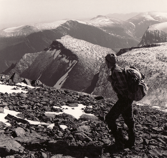 Dad at Mount Kebnekaise