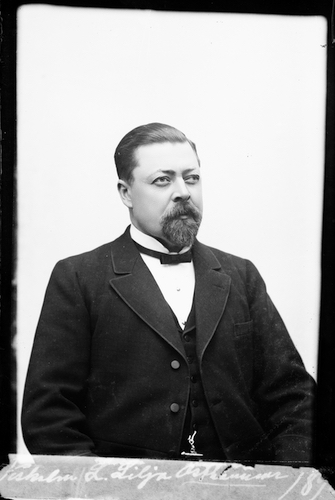 Johan Lambert Lilja, police commissioner in Östhammar, Sweden