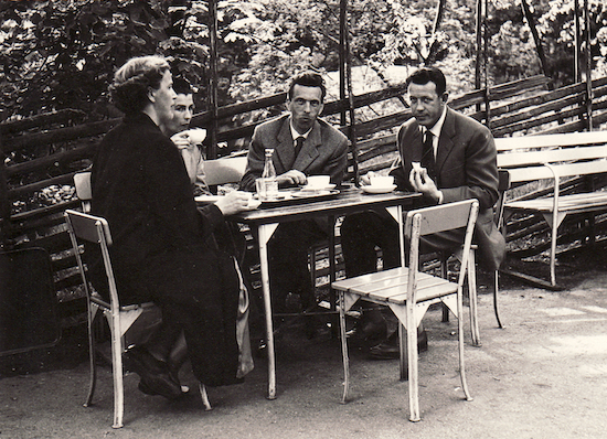 Dad, mum, uncle Sven and his wife May