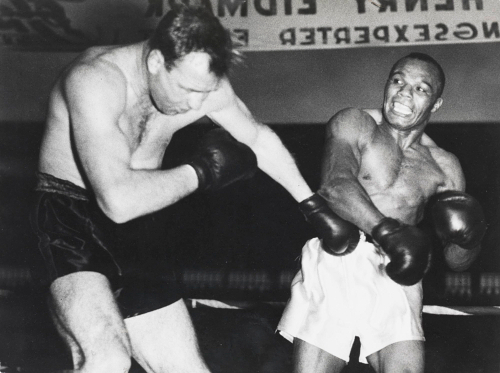 Olle Tandberg vs. Jersey Joe Walcott in Stockholm 1949