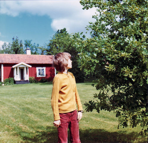 Torgny and the oak in 1974