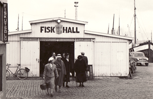 The Fish Market in Trondheim, Norway