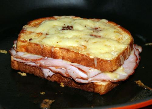 Croque Monsieur sandwich