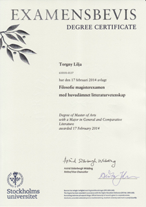 Master Diploma