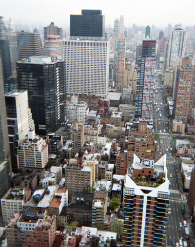View from my window at the 45th floor