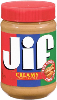 Jif peanut butter