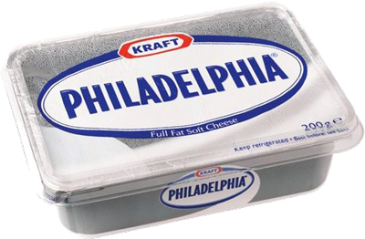 Philadelphia cream cheese