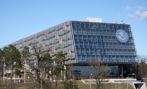 Postal terminal in Tomteboda, Stockholm