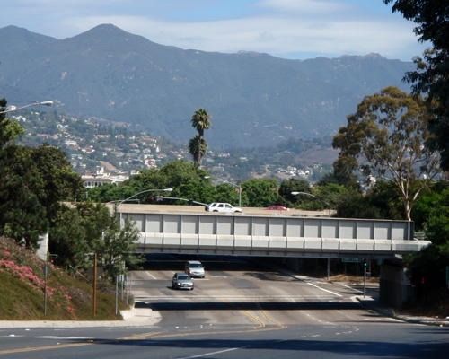 Carillo Street in Santa Barbara, Calif.