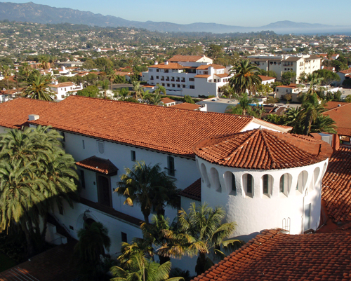 Santa Barbara County Courthouse, Santa Barbara, Calif.