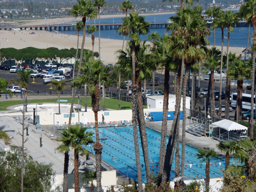 Swimming pool at West Beach