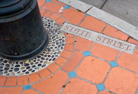 State St. in Santa Barbara, Calif.