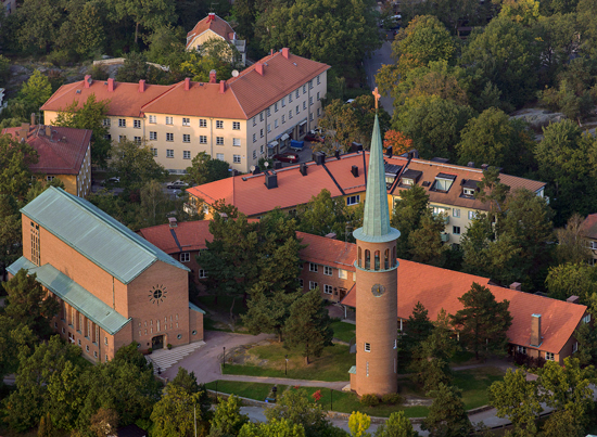 Essinge Church in Stockholm, Sweden